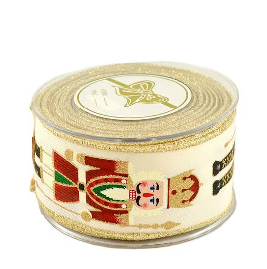 Ribbon 9mt, 55mm Nutcracker Ivory *ETA Nov